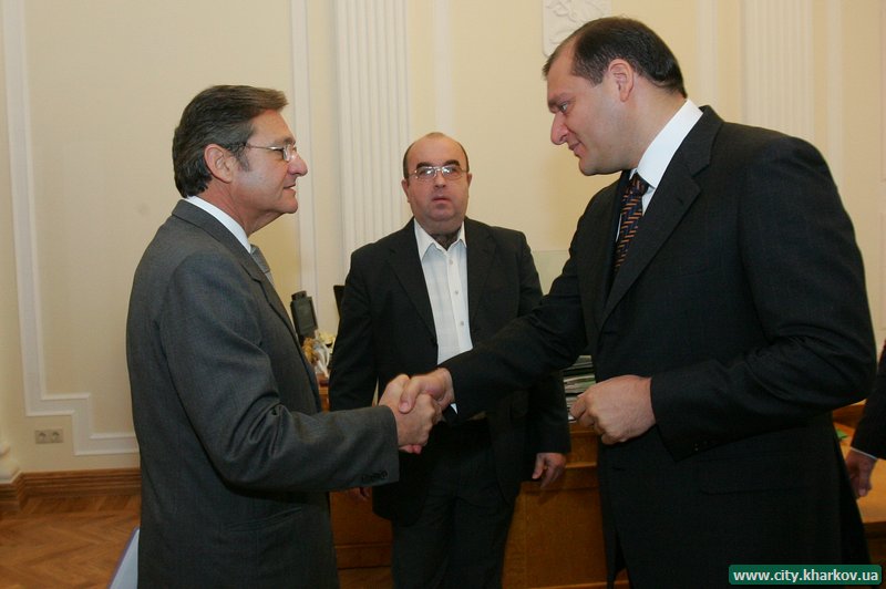 Михайло Добкін зустрівся з головою представництва Єврокомісії в Україні