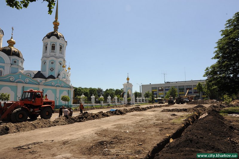 До Дня міста в Харкові відкриється Александровська площа. Віктор Кітанін