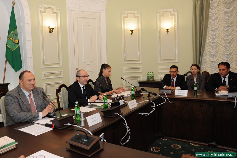 Геннадій Кернес зустрівся з делегацією II Чемпіонату Європи з тхеквондо ВТФ серед молоді