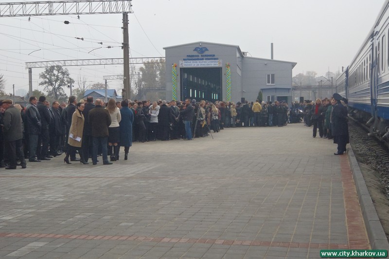 У Харкові відкрився вагономийний комплекс Південної залізниці