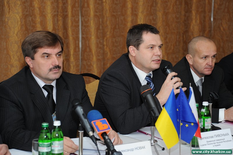 Ділові стосунки між Харковом і Чехією будть динамічно розвиватися. Олександр Новак