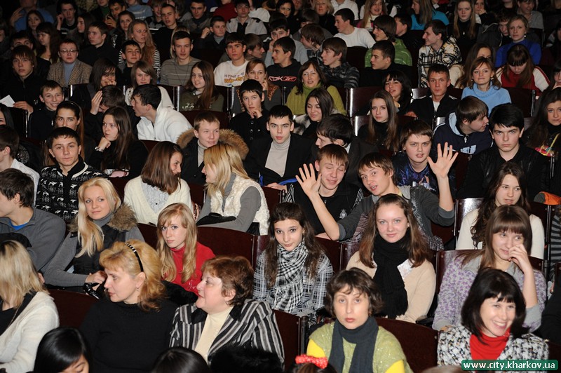 В Харькове прошел общегородской открытый урок для старшеклассников «Мы - хозяева Евро-2012»