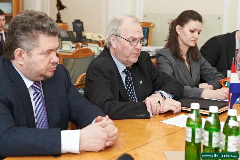 Геннадій Кернес зустрівся з Надзвичайним і Повноважним Послом Королівства Нідерландів в Україні