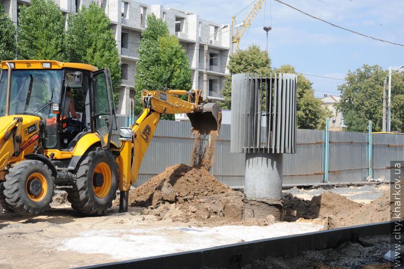 Будівництво терміналу біля ст. м. «Холодна гора»
