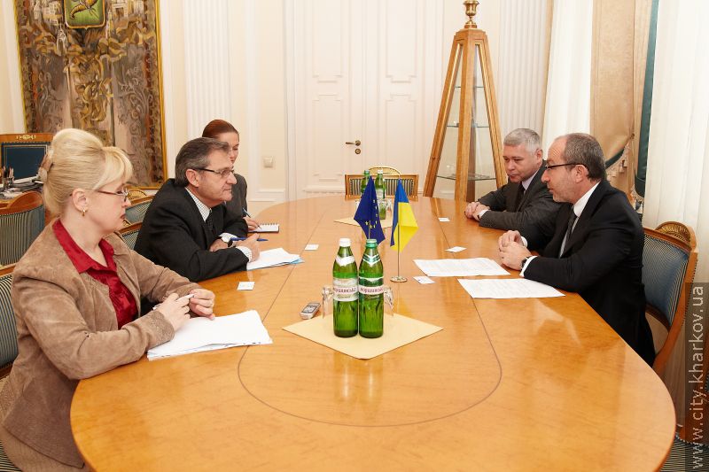 Геннадій Кернес зустрівся з головою Представництва ЄС в Україні