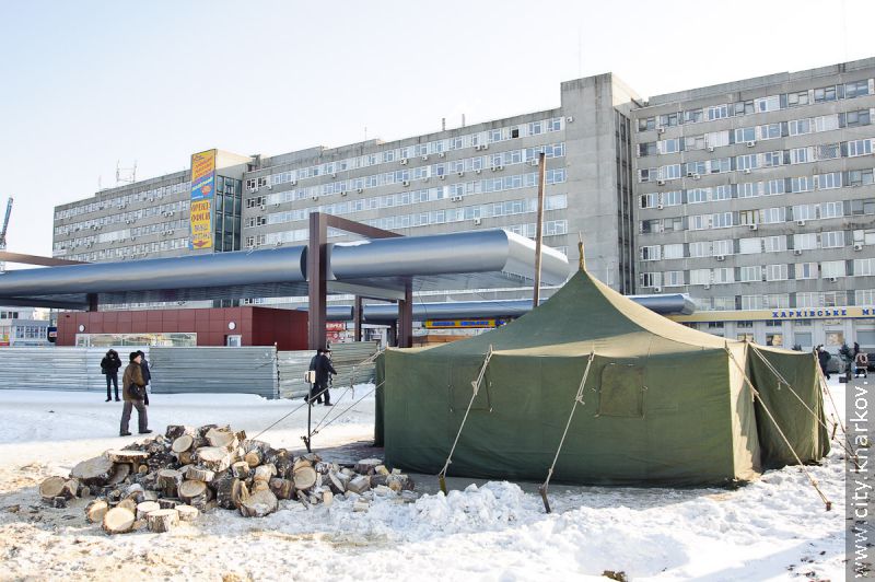 У Харкові створили п'ять пунктів обігріву для громадян