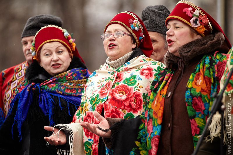 Геннадій Кернес взяв участь в проводах зими у Дзержинському районі 