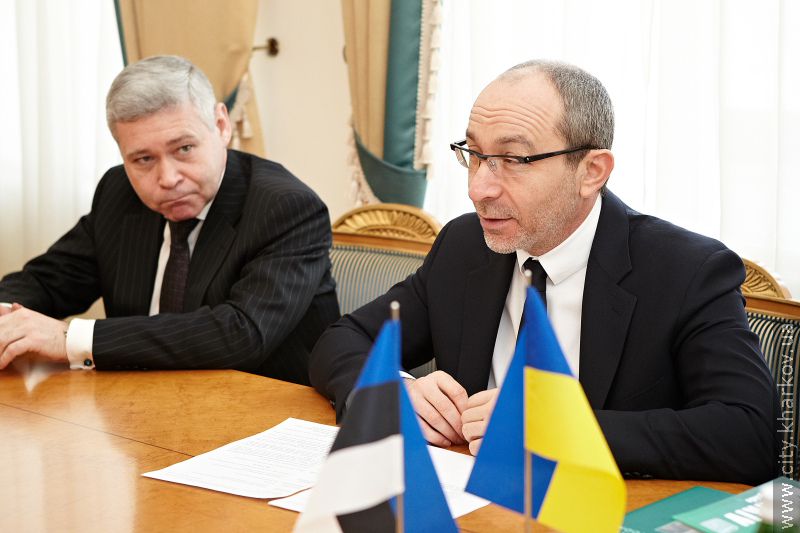 Геннадій Кернес зустрівся з послом Естонії Лаурі Лепіком - 1