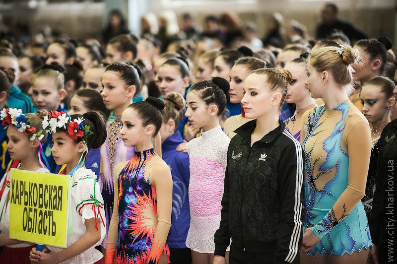 У Харкові почались змагання на Кубок України з художньої гімнастики - 9