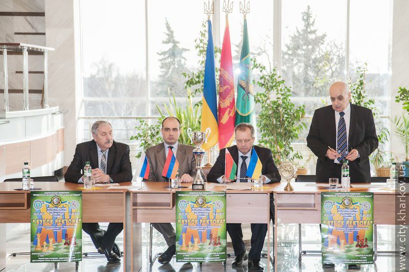У Харкові завершився міжнародний шаховий турнір «Кубок Ректора»