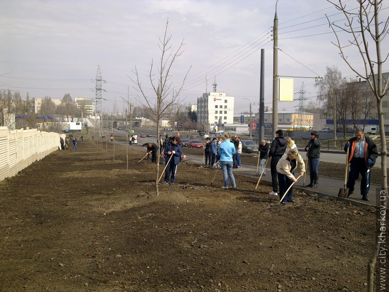 У районах міста відбулися суботники - 1