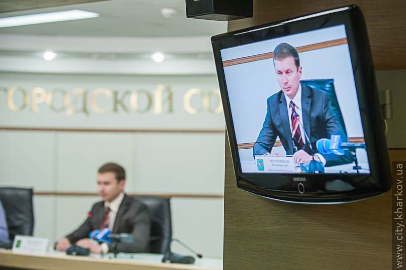 Прес-конференція директора Департаменту житлового господарства Романа Нехорошкова