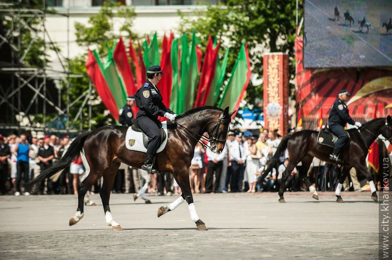 На майдані Свободи пройшов військово-театралізований парад - 32