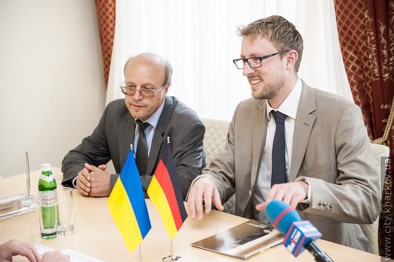 Зустріч Ігоря Терехова з представником посольства Німеччини в Україні Гаральдом Геррманном