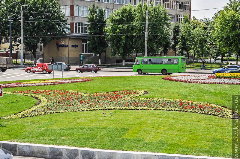 На Університетському пагорбі відкрили євроклумбу - 11