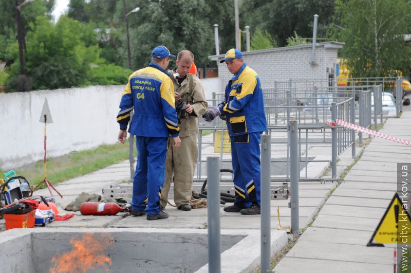 «Харківміськгаз» та управління МНС провели навчання 