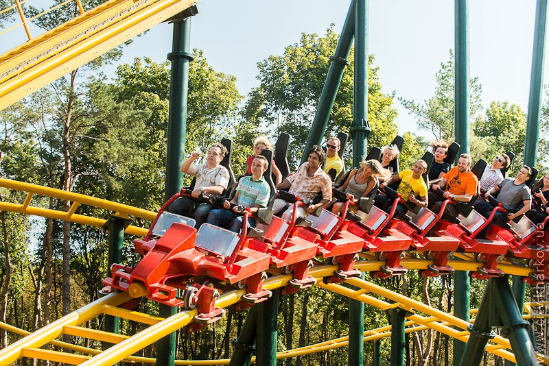 Харківські журналісти проїхалися на атракціонах у парку Горького - 2
