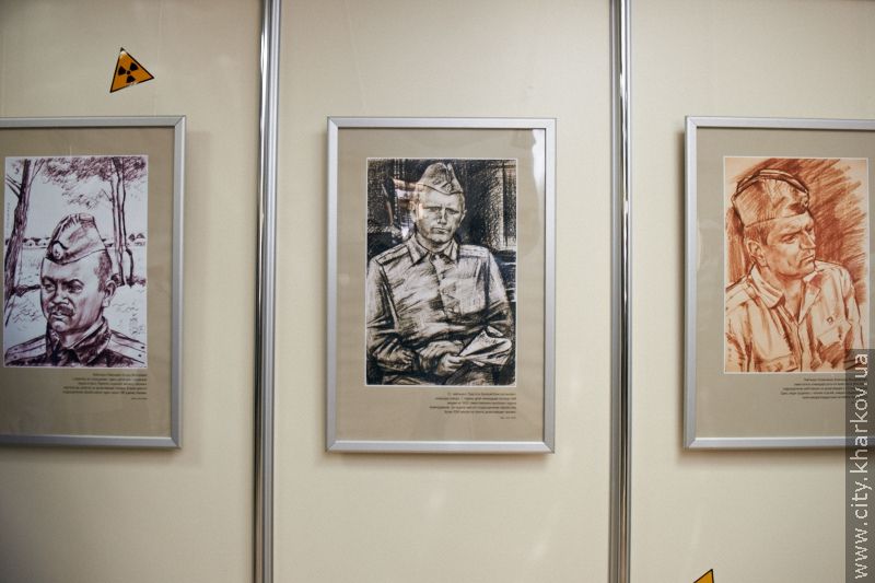 У Харкові відкрилася виставка портретів чорнобильців - 17
