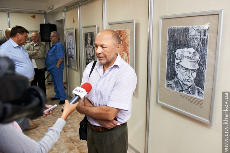 У Харкові відкрилася виставка портретів чорнобильців - 19
