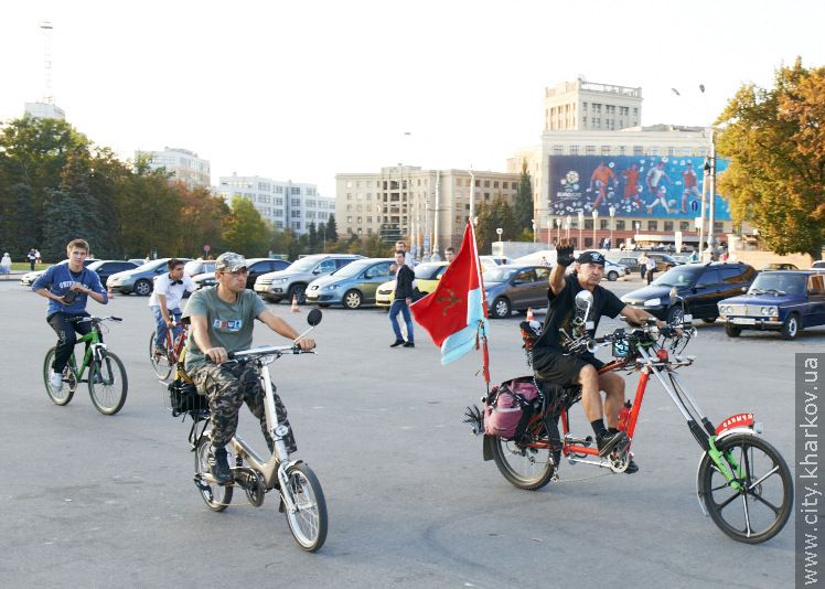У Харкові пройшла велосипедна акція до Європейського тижня мобільності
