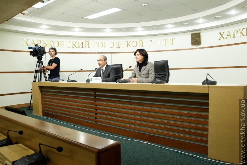 Прес-конференція Харківського міського голови Геннадія Кернеса - 10