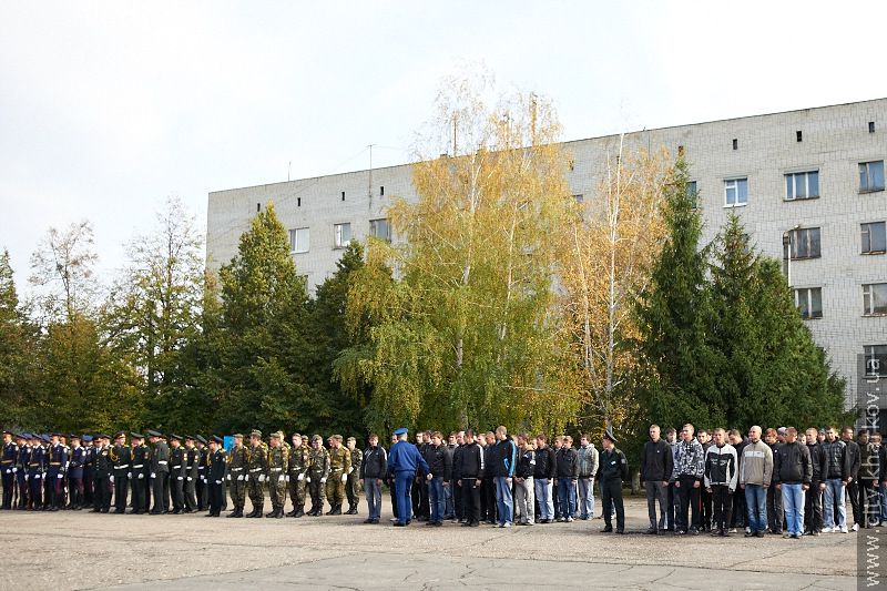 Осінніх призовників провели в армію