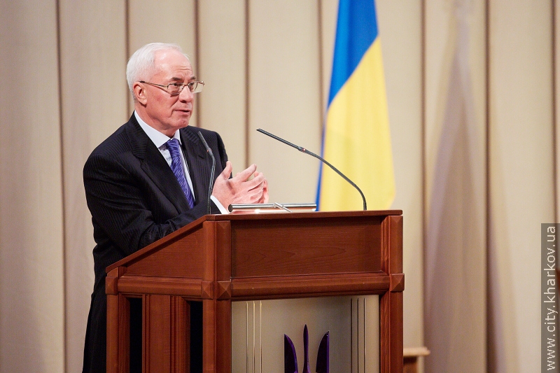 У Харкові з візитом перебуває Прем'єр-міністр Микола Азаров 