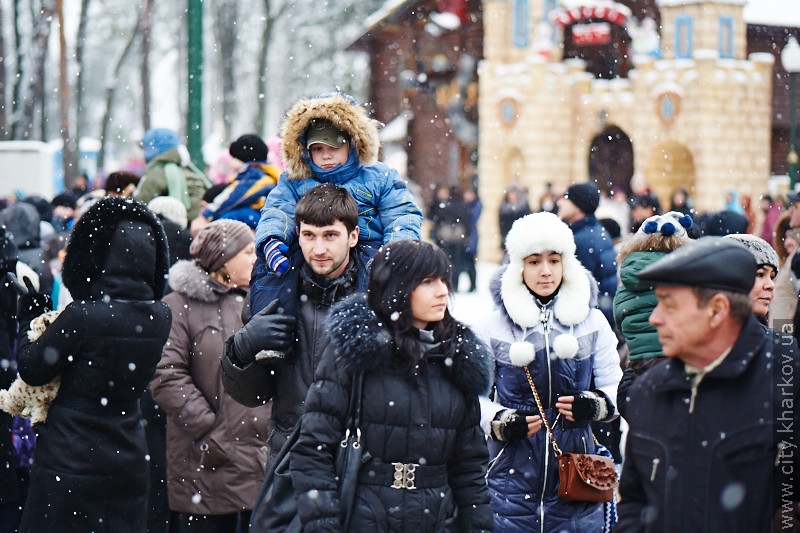 У парку Горького проходять різдвяні гуляння - 33