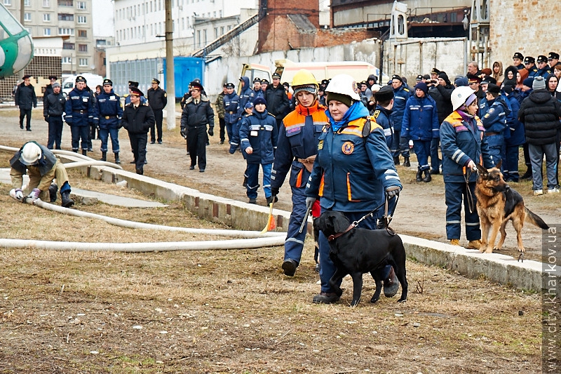 У Харкові пройшли комплексні навчання курсантів-рятувальників - 15