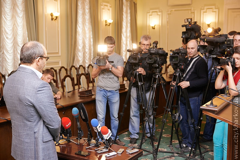 Брифінг Геннадія Кернеса з питання мітингу опозиції в Харкові - 4