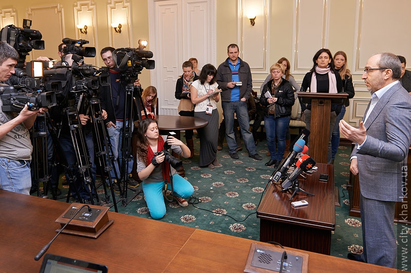 Брифінг Геннадія Кернеса з питання мітингу опозиції в Харкові - 5