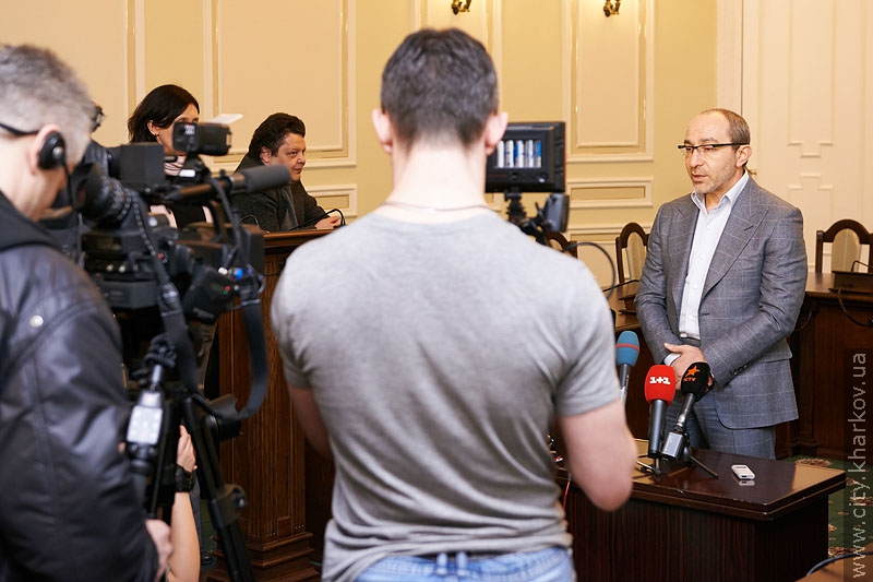 Брифінг Геннадія Кернеса з питання мітингу опозиції в Харкові - 6