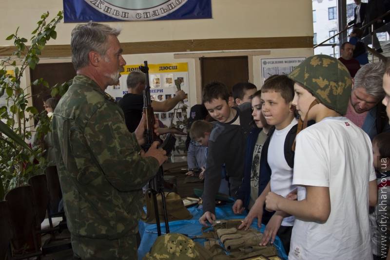 Ветерани локальних воєн відвідали ДЮСШ Яни Клочкової - 11