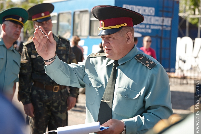 На площі Свободи пройшла репетиція параду до Дня Перемоги