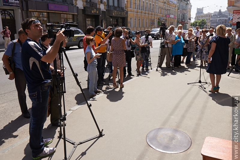 У Харкові відкрили меморіальні дошки Альфреду Федецькому та Дмитру Харитонову