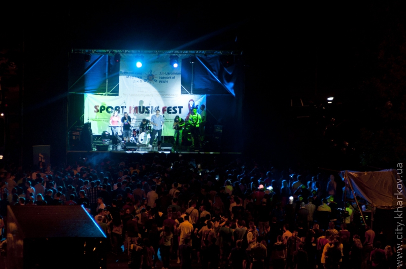 Концерт в рамках фестивалю «SportMusicFest» пройшов в саду Шевченка - 9