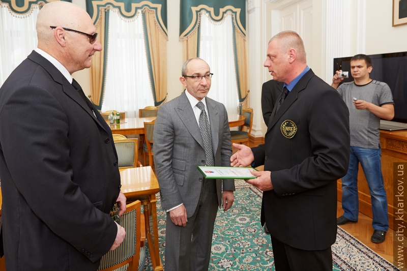 Словаччина подякувала Геннадію Кернесові за проведення чемпіонату Європи з бодібілдингу
