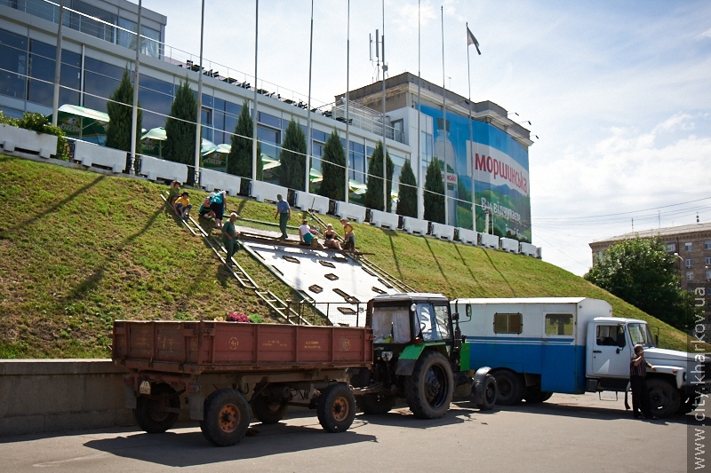 На Університетській гірці з'явиться Герб України - 1