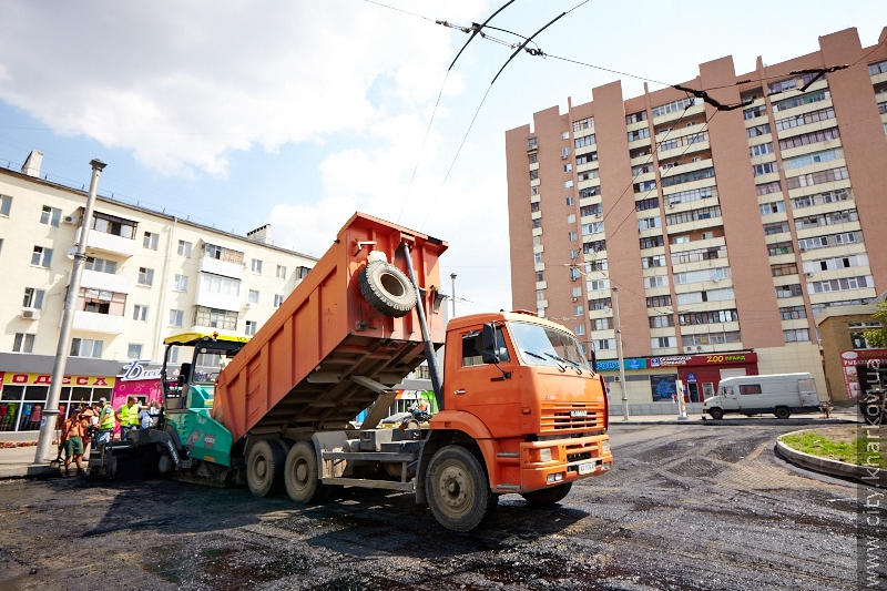 Завершується реконструкція тролейбусного кола на Одеській