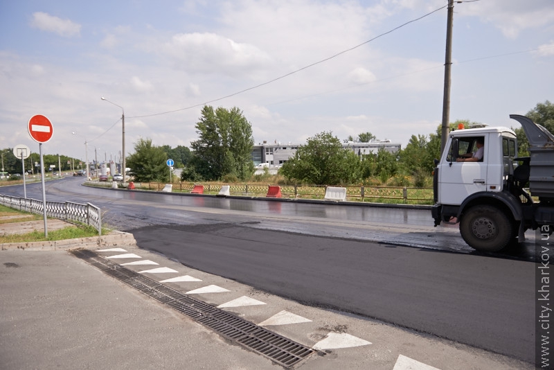 Завтра закінчать ремонт перехрестя вулиць Шевченка та Героїв Праці