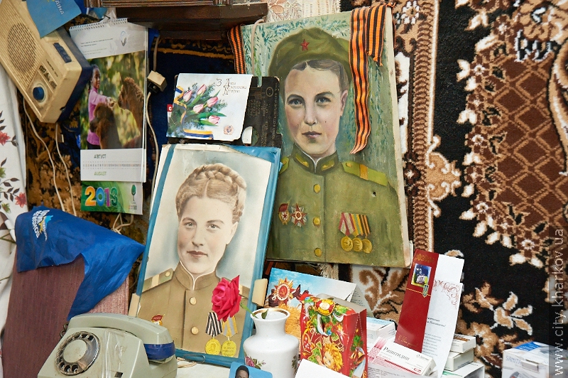 У Ленінському районі привітали визволителів Харкова з наступаючим святом - 1