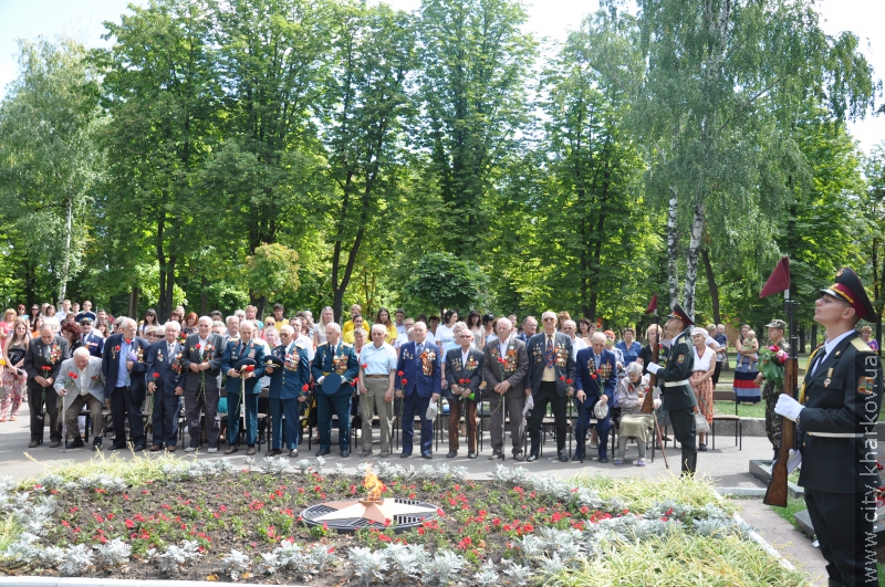 У Жовтневому районі пройшла панахида, присвячена 70-річчю визволення Харкова - 6