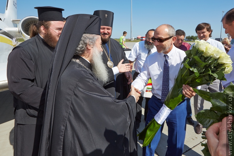 До Харкова прибув Патріарх Єрусалимський Феофіл III - 1
