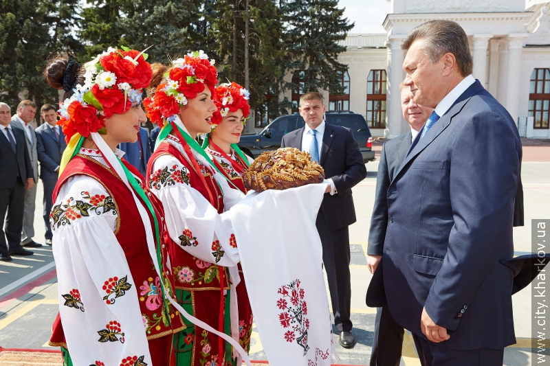 До Харкова прибув Президент України Віктор Янукович