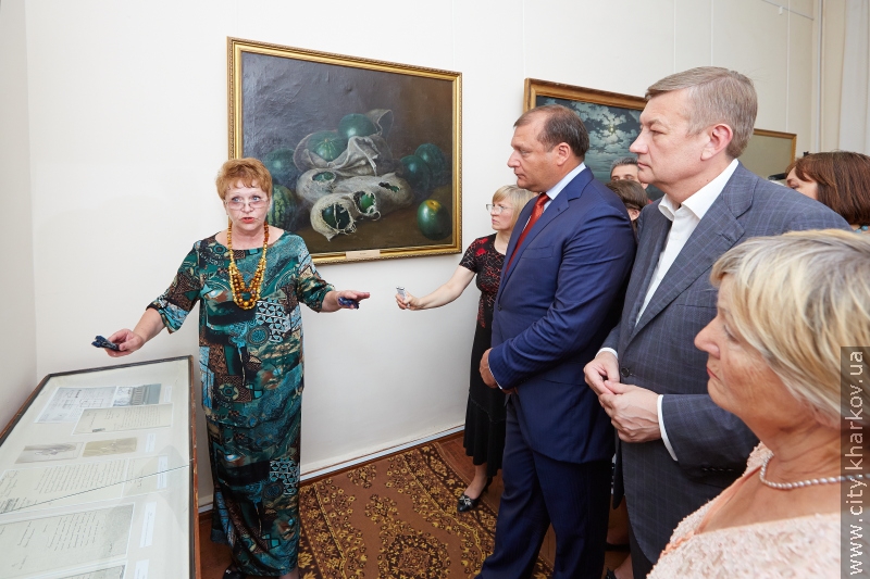 Открытие выставки произведений Евдокима Волошинова - 8
