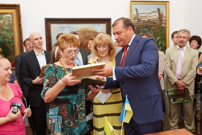 Открытие выставки произведений Евдокима Волошинова - 10