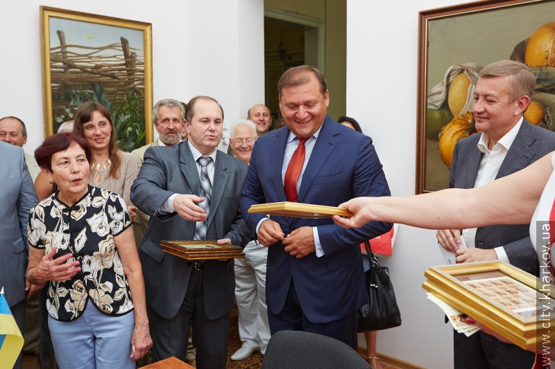 Открытие выставки произведений Евдокима Волошинова - 11