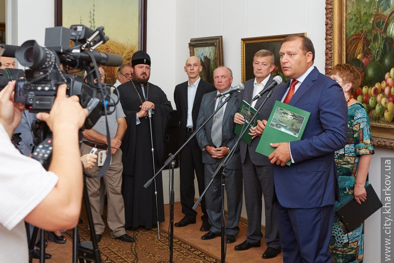 Открытие выставки произведений Евдокима Волошинова - 24