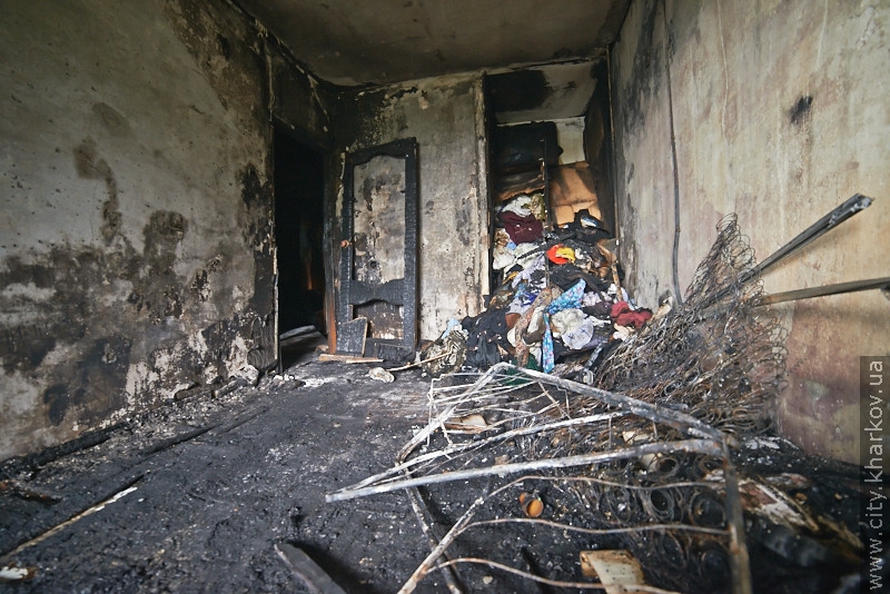 Наслідки пожежі в будинку по вул. Метробудівників, 32 - 8