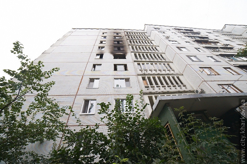 Наслідки пожежі в будинку по вул. Метробудівників, 32 - 16